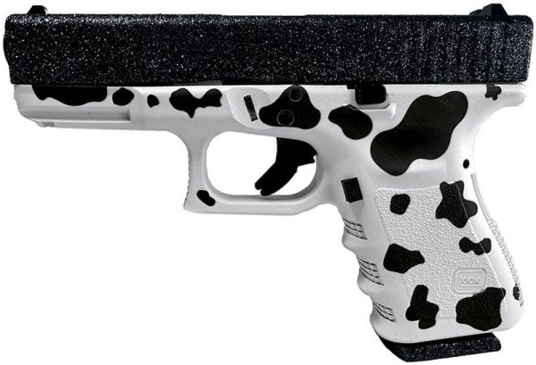 Glock 22 Cow Print White / Black .40 SW 4.49" Barrel 15-Rounds