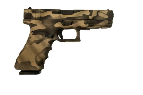 Glock 22 Sandstorm Camo .40 SW 4.49" Barrel 15-Rounds