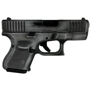 Glock 26 Gen 5 Distressed Crushed Silver 9mm 3.4" Barrel 10-Rounds