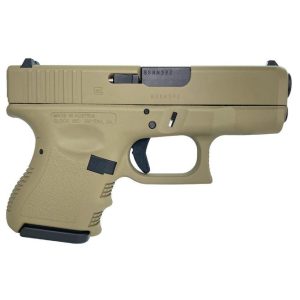 Glock 27 Gen 3 Flat Dark Earth .40 SW 3.4" Barrel 9-Rounds