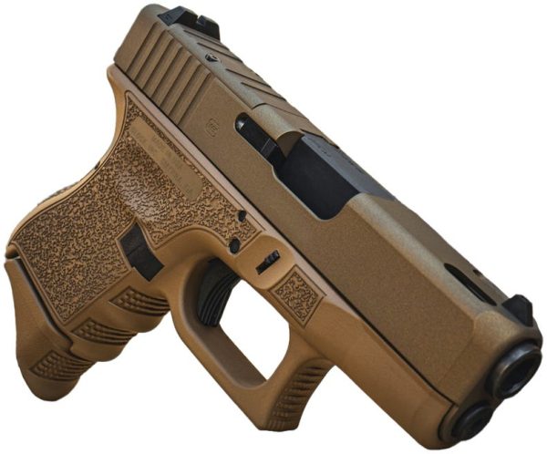 Glock 28XC MOS Coyote Brown .380 ACP 3.46" Barrel 10-Rounds Ported