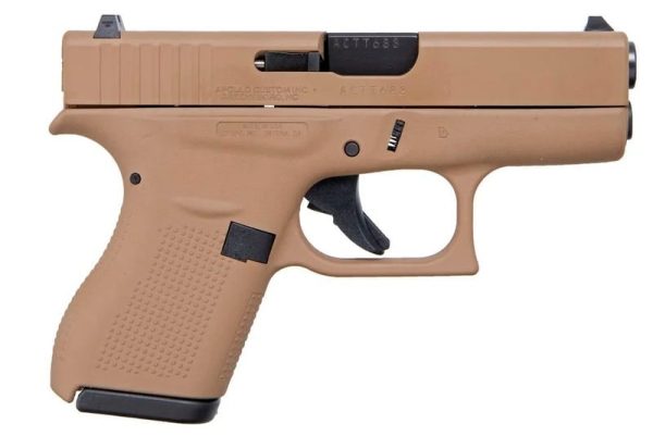 Glock 42 Dark Earth .380 ACP 3.2" Barrel 6-Rounds