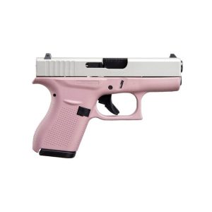 Glock 42 Pink / Aluminum .380 ACP 3.2" Barrel 6-Rounds