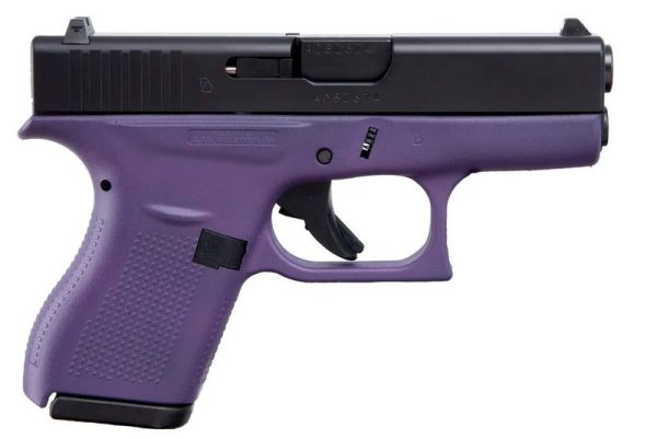Glock 42 Purple / Black .380 ACP 3.2" Barrel 6-Rounds