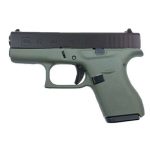 Glock 42 FS Battlefield Green .380 ACP 3.25-inch Barrel 6-Rounds