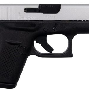 Glock 42 "Shimmering Aluminum" .380 ACP 3.2" Barrel 6-Rounds