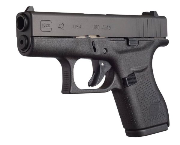 Glock 42 Black .380 ACP 3.25-inch 6-Rounds Night Sights USA Made