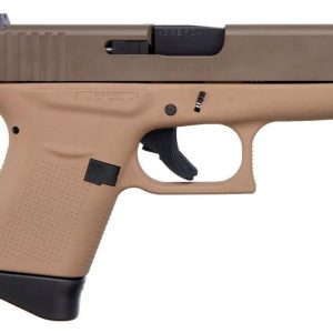 Glock 43 Dark Earth / Patriot Brown 9mm 3.4" Barrel 6-Rounds