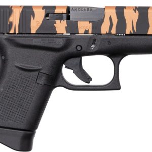 Glock 43 "Copper Tiger Stripe" 9mm 3.4" Barrel 6-Rounds
