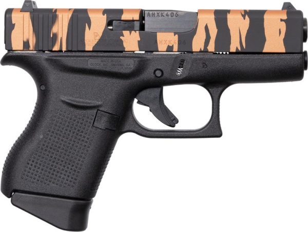 Glock 43 "Copper Tiger Stripe" 9mm 3.4" Barrel 6-Rounds