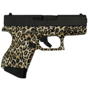 Glock 43 Custom "Leopard Print" 9mm 3.4" Barrel 6-Rounds