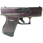 Glock 43 Custom "Shimmering Razorback" 9mm 3.4" Barrel 6-Rounds