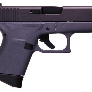 Glock 43  Black / Gray 9mm 3.39-inch 6Rd Fixed Sights
