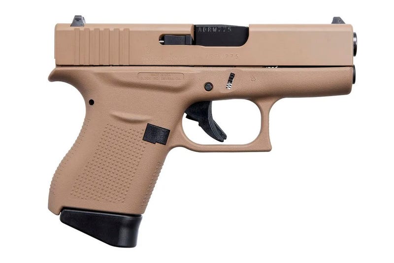 Glock 43 USA Dark Earth 9mm 3.4" Barrel 6-Rounds Glock 43 USA Dark Earth 9mm 3.4" Barrel 6-Rounds - HANDGUNS - Miami Shooters Supply