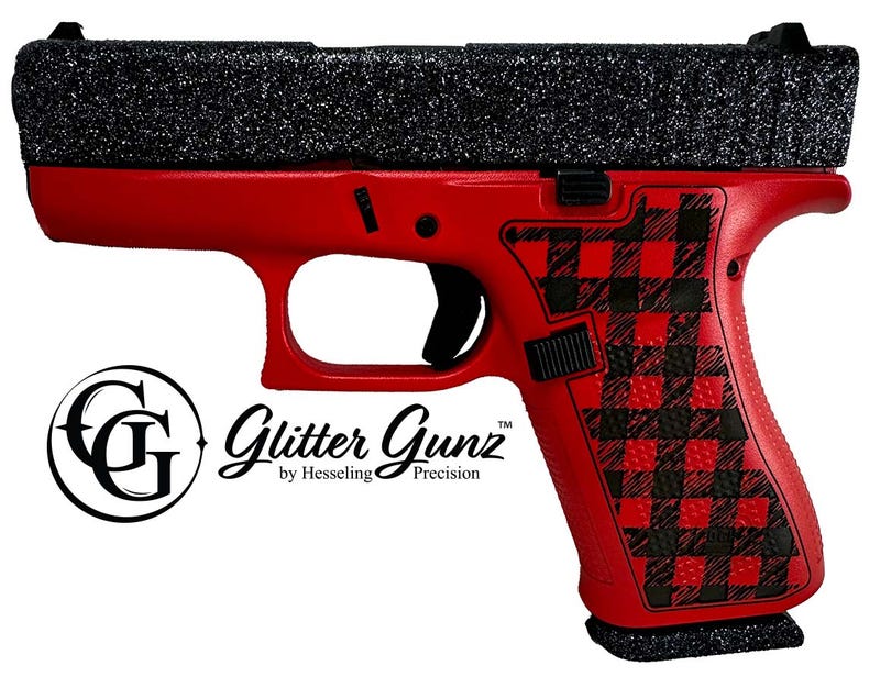 Glock 43X "Buffalo Plaid" Red 9mm 3.4" Barrel 10-Rounds Glock 43X "Buffalo Plaid" Red 9mm 3.4" Barrel 10-Rounds - HANDGUNS - Miami Shooters Supply
