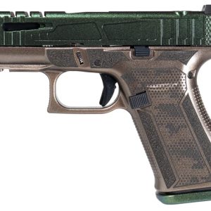 Glock 43X "Cypress Raptor Enhanced" Green / Flat Dark Earth 9mm 3.4" Barrel 10-Rounds - HANDGUNS - Miami Shooters Supply