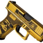 Glock 43X D.O.G.E. Gold 9mm 3.4" Barrel 10-Rounds