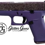 Glock 43X "Joker Purple Glitter" 9mm 3.4" Barrel 10-Rounds