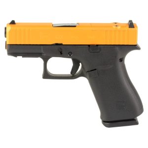 Glock 43X M.O.S Carolina Gold / Black 9mm 3.4" Barrel 10-Rounds - HANDGUNS - Miami Shooters Supply