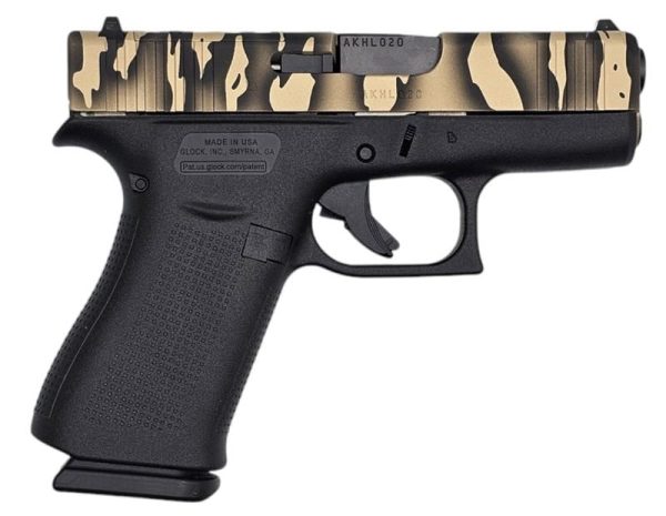 Glock 43X MOS Tiger Stripe 9mm 3.4" Barrel 10-Rounds