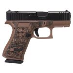 Glock 43X MOS "Bourbon" Brown 9mm 3.4" Barrel 10-Rounds