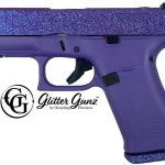 Glock 43X MOS Voodoo Purple Glitter 9mm 3.4" Barrel 10-Rounds