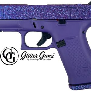 Glock 43X MOS Voodoo Purple Glitter 9mm 3.4" Barrel 10-Rounds - HANDGUNS - Miami Shooters Supply