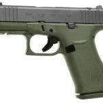 Glock 43X MOS Battle Field Green 9mm 3.6" Barrel 10-Rounds