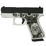 Glock 43X OR "Sugar Skull" Black / White 9mm 3.4" Barrel 10-Rounds RMR Cut