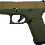 Glock 43X OD Green / Bronze 9mm 3.4" Barrel 10-Rounds GrabAGun Exclusive