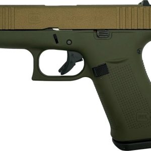 Glock 43X OD Green / Bronze 9mm 3.4" Barrel 10-Rounds GrabAGun Exclusive - HANDGUNS - Miami Shooters Supply