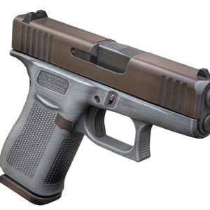 Glock 43X Pillager Bronze / Silver 9mm 3.4" Barrel 10-Rounds - HANDGUNS - Miami Shooters Supply