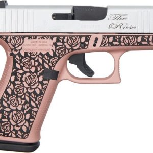 Glock 43X Rose Engraved 9mm 3.4" Barrel 10-Rounds - HANDGUNS - Miami Shooters Supply