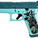 Glock 43X "Sea Star Glitter" Blue 9mm 3.4" Barrel 10-Rounds