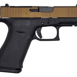 Glock 43X Burnt Bronze Slide 9mm 3.4" Barrel 10-Rounds - HANDGUNS - Miami Shooters Supply