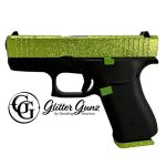 Glock 43X "Zombie Green Glitter" 9mm 3.4" Barrel 10-Rounds