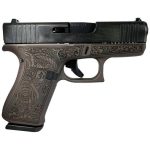 Glock 43x Custom "Vortex Bronze Elephant Engraved" 9mm 3.4" Barrel 10-Rounds
