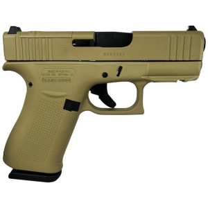 Glock 43x MOS Flat Dark Earth 9mm 4" Barrel 10-Rounds Austrian - HANDGUNS - Miami Shooters Supply