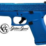 Glock 43x "Sapphire Glitter" Blue 9mm 3.4" Barrel 10-Rounds