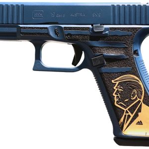 Glock 45 Gen5 MOS Trump Presidential Blue 9mm 4.02" Barrel 17-Rounds - HANDGUNS - Miami Shooters Supply