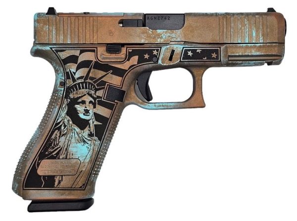 Glock 45 MOS "Lady Liberty" Copper 9mm 4.02" Barrel 17-Rounds