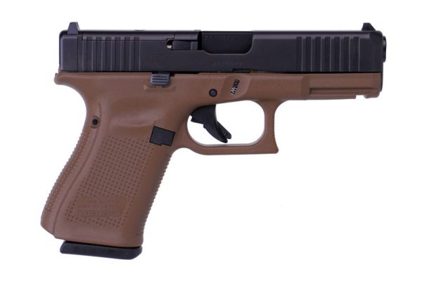 Glock 19 Gen 5 MOS Flat Dark Earth 9mm 4.02" Barrel 15-Rounds
