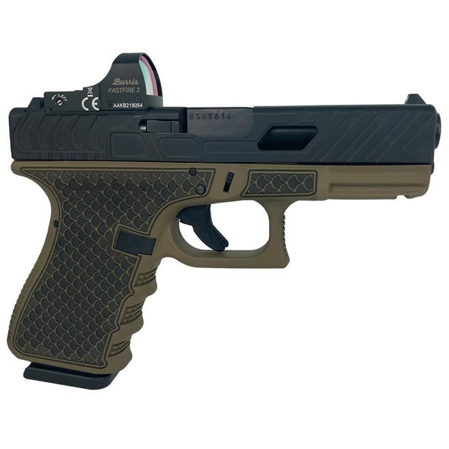 Glock G19 Gen3 Flat Dark Earth 9mm 4.02" Barrel 15-Rounds Burris Fast Fire II Red Dot Glock G19 Gen3 Flat Dark Earth 9mm 4.02" Barrel 15-Rounds Burris Fast Fire II Red Dot - HANDGUNS - Miami Shooters Supply