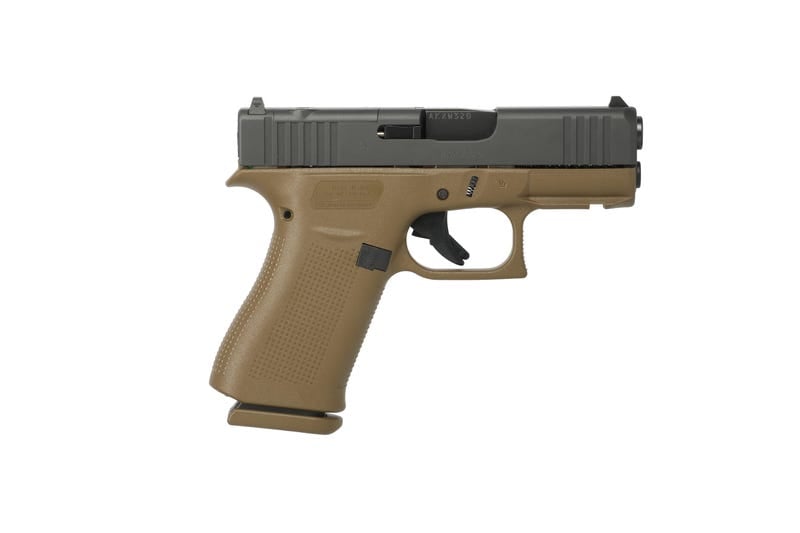 Glock G43X MOS Flat Dark Earth / Black 9mm 3.39" Barrel 10-Rounds Glock G43X MOS Flat Dark Earth / Black 9mm 3.39" Barrel 10-Rounds - HANDGUNS - Miami Shooters Supply