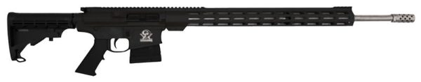 Great Lakes Firearms and Ammunition AR-10 Black / Stainless .243 Win 24" Barrel 5-Rounds