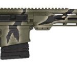 Great Lakes Firearms and Ammunition AR-10 Tactical Pursuit Green Camo .308 Win 16" Barrel 10-Rounds