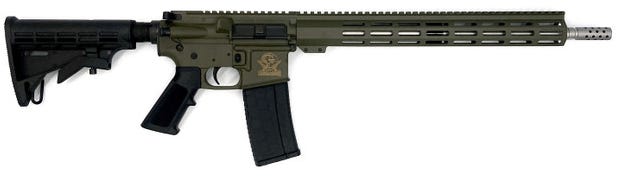 Great Lakes Firearms and Ammunition AR-15 OD Green .223 Wylde 16" Barrel 30-Rounds Great Lakes Firearms and Ammunition AR-15 OD Green .223 Wylde 16" Barrel 30-Rounds - Modern Sporting Rifles - Miami Shooters Supply
