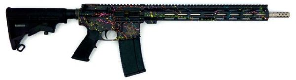 Great Lakes Firearms and Ammunition AR-15 Splatter .223 Wylde 16" Barrel 30-Rounds