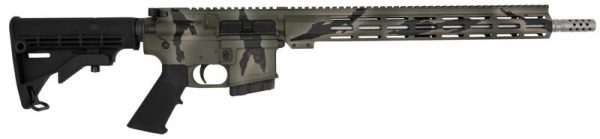 GLFA AR-15 Pursuit Green Camo/SS .400 Legend 16" Barrel 5-Rounds