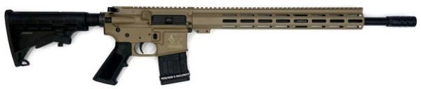 Great Lakes Firearms and Ammunition AR-15 Flat Dark Earth .450 BM 18" Barrel 5-Rounds